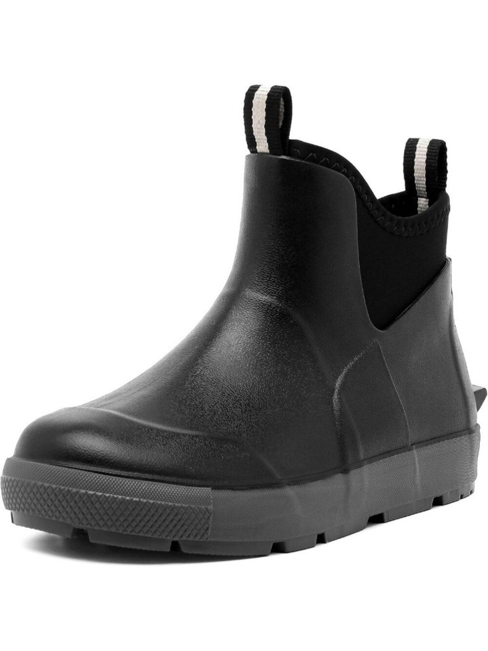 Waterproof Ankle Deck Boots for Men | Rubber Fishing Rain Boots, Slip-Resistant